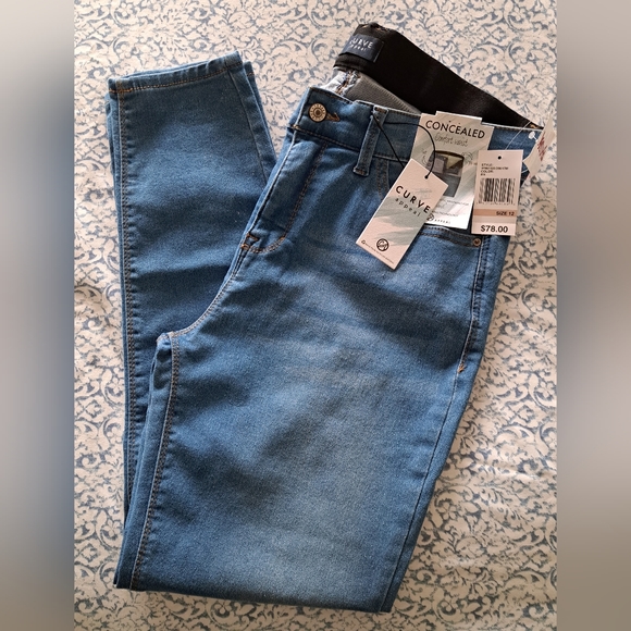 CURVE appeal Jeans Curve Tummy Control Jeans High Rise Skinny